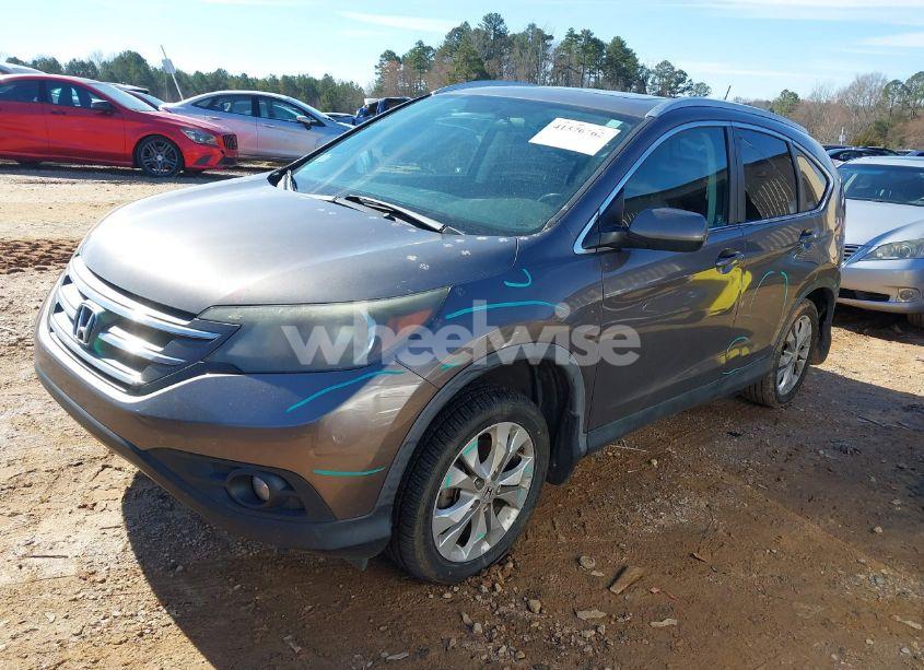 Photo 2 of 2012 Honda Cr-v EX-L (VIN 5J6RM3H76CL005201)