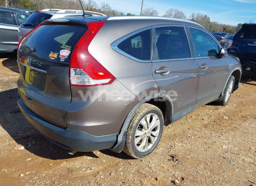 Photo 4 of 2012 Honda Cr-v EX-L (VIN 5J6RM3H76CL005201)