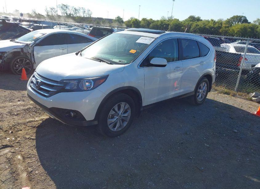 Photo 2 of 2012 Honda Cr-v EX-L (VIN 5J6RM3H76CL015131)