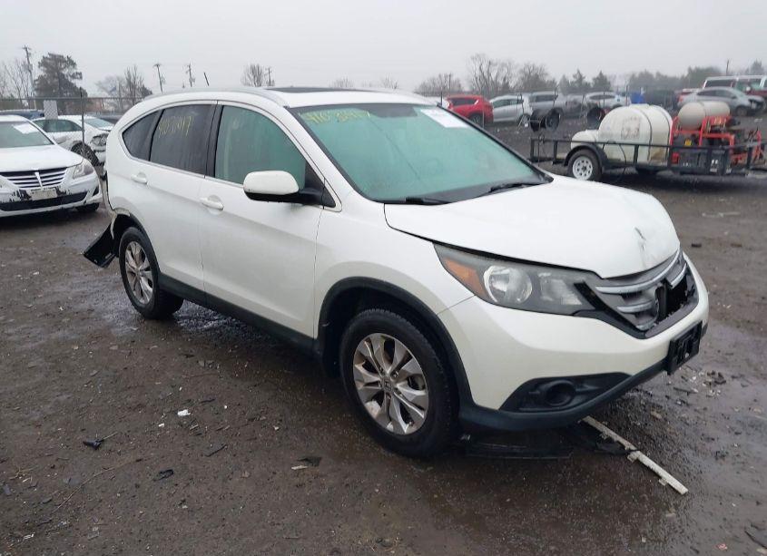 2013 Honda Cr-v EX-L (VIN 5J6RM3H76DL043156) main photo