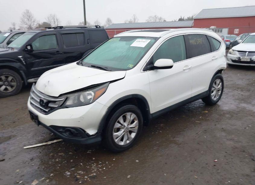 Photo 2 of 2013 Honda Cr-v EX-L (VIN 5J6RM3H76DL043156)