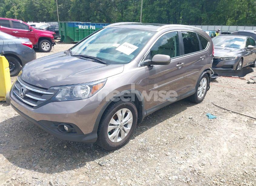 Photo 2 of 2014 Honda Cr-v EX-L (VIN 5J6RM3H76EL009235)