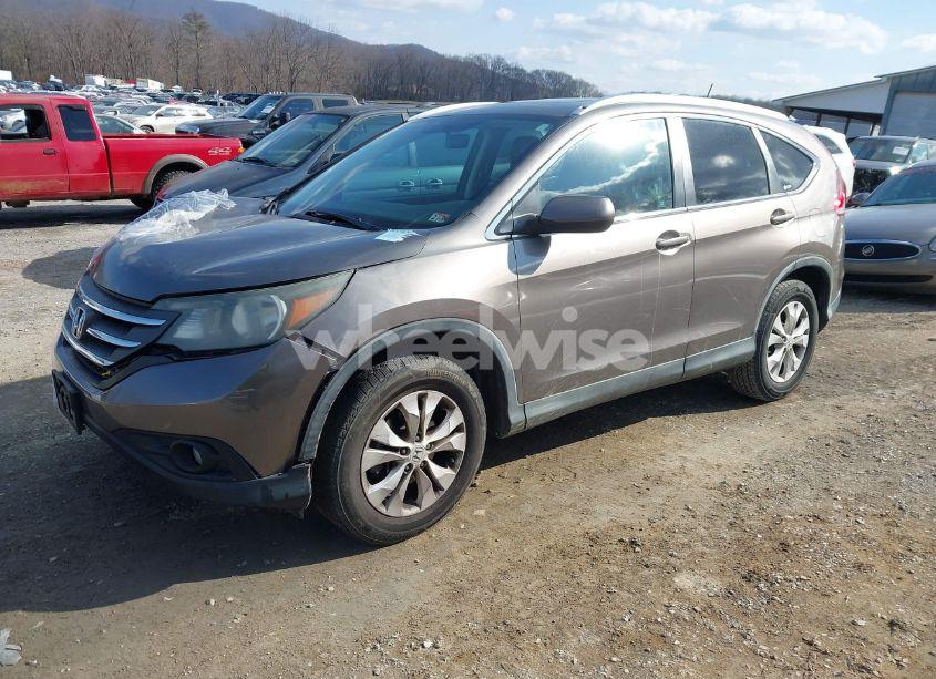 Photo 2 of 2012 Honda Cr-v EX-L (VIN 5J6RM3H77CL045013)