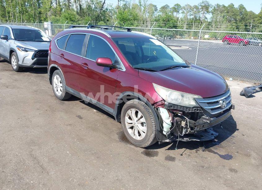 2013 Honda Cr-v EX-L (VIN 5J6RM3H77DL041481) main photo