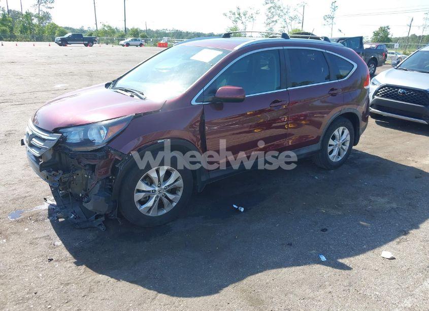 Photo 2 of 2013 Honda Cr-v EX-L (VIN 5J6RM3H77DL041481)