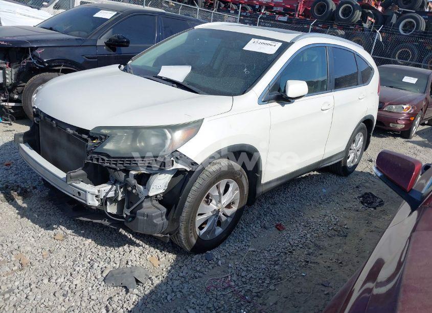 Photo 2 of 2014 Honda Cr-v EX-L (VIN 5J6RM3H77EL004660)