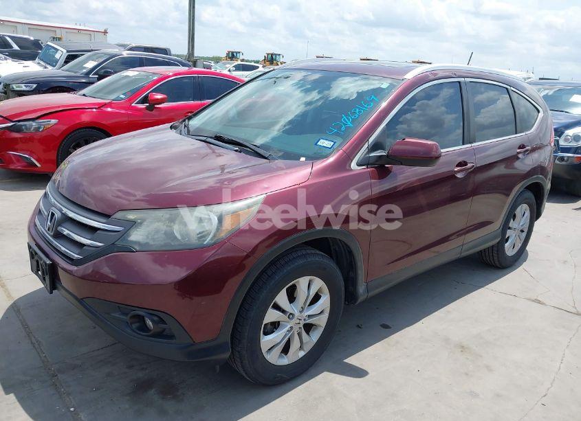 Photo 2 of 2014 Honda Cr-v EX-L (VIN 5J6RM3H77EL009860)