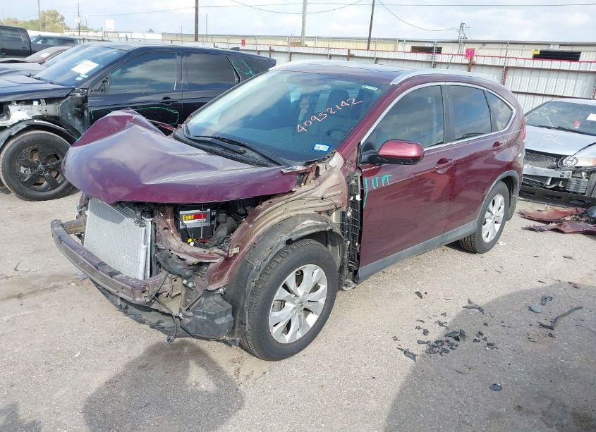 Photo 2 of 2014 Honda Cr-v EX-L (VIN 5J6RM3H77EL030272)