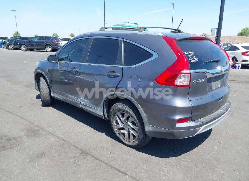 Photo 3 of 2015 Honda Cr-v EX-L (VIN 5J6RM3H77FL001503)