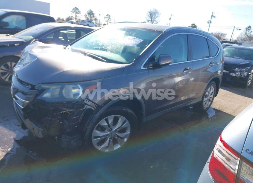 Photo 2 of 2012 Honda Cr-v EX-L (VIN 5J6RM3H78CL004387)