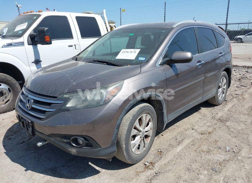 Photo 2 of 2013 Honda Cr-v EX-L (VIN 5J6RM3H78DL015813)