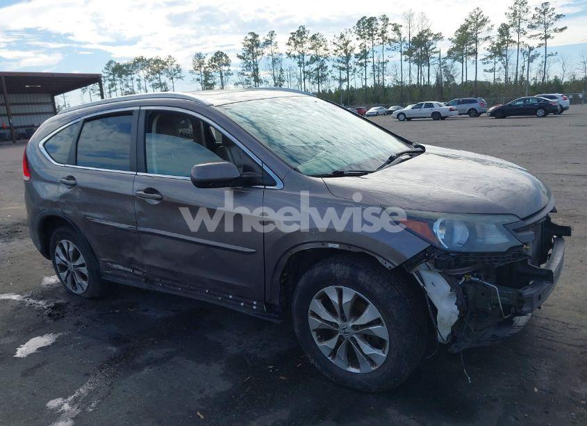 2013 Honda Cr-v EX-L (VIN 5J6RM3H7XDL020897) main photo