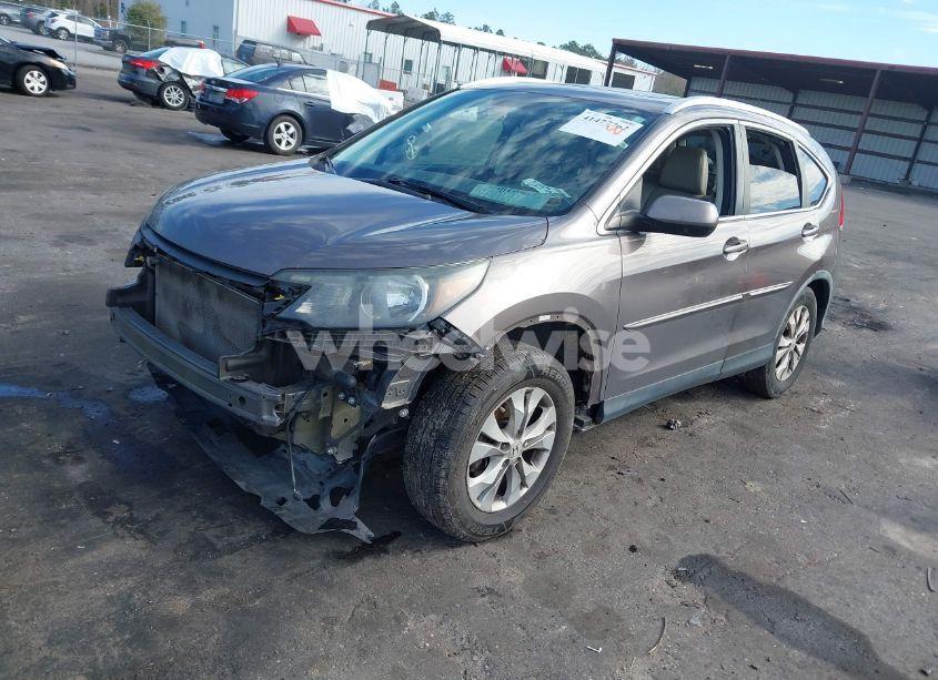 Photo 2 of 2013 Honda Cr-v EX-L (VIN 5J6RM3H7XDL020897)