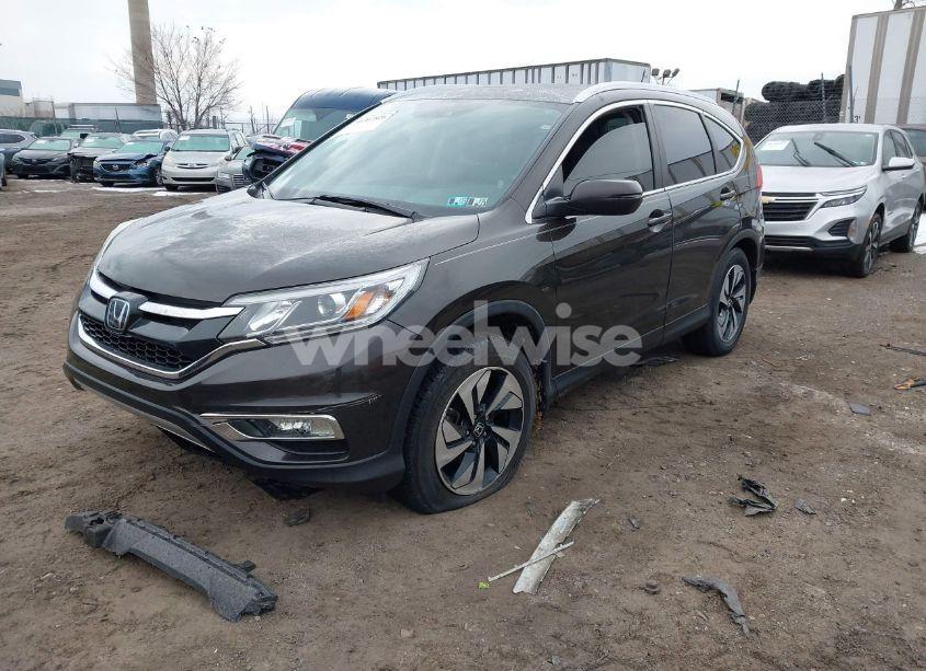 Photo 2 of 2015 Honda Cr-v TOURING (VIN 5J6RM3H91FL009582)