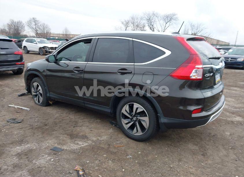 Photo 3 of 2015 Honda Cr-v TOURING (VIN 5J6RM3H91FL009582)