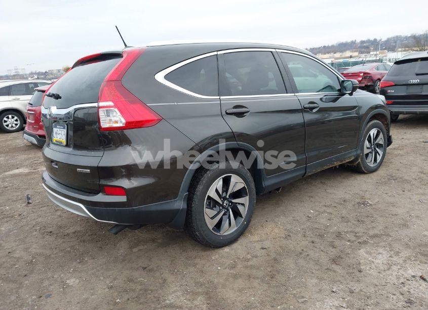 Photo 4 of 2015 Honda Cr-v TOURING (VIN 5J6RM3H91FL009582)