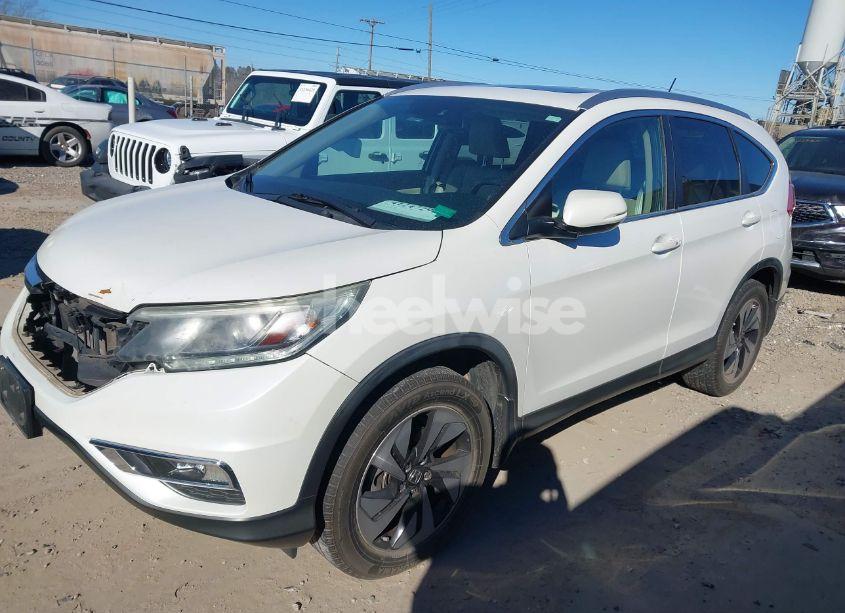 Photo 2 of 2015 Honda Cr-v TOURING (VIN 5J6RM3H91FL023840)