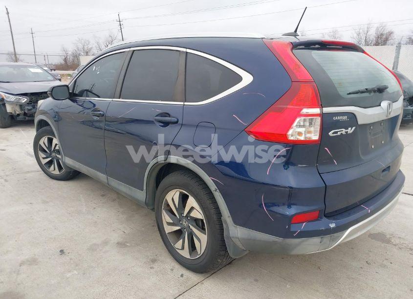 Photo 3 of 2016 Honda Cr-v TOURING (VIN 5J6RM3H91GL011480)
