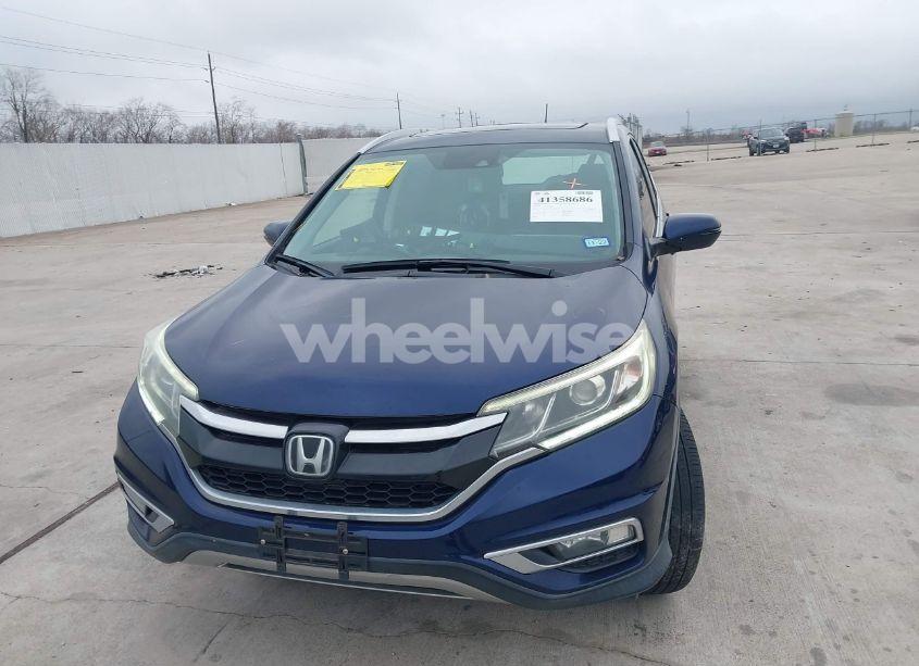 Photo 6 of 2016 Honda Cr-v TOURING (VIN 5J6RM3H91GL011480)