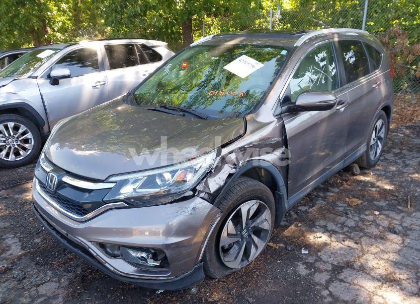 Photo 2 of 2016 Honda Cr-v TOURING (VIN 5J6RM3H91GL018008)