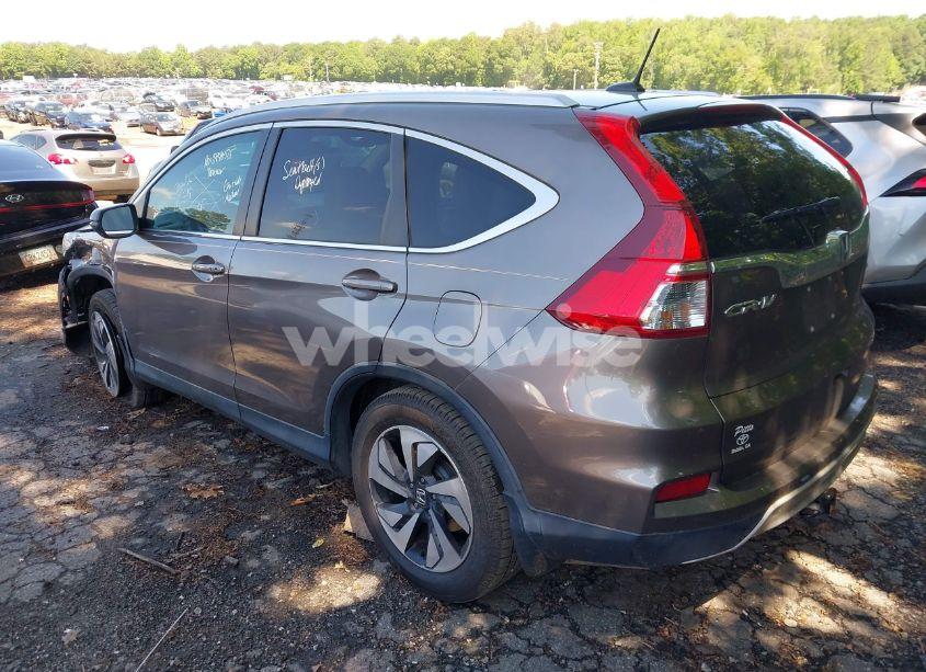 Photo 3 of 2016 Honda Cr-v TOURING (VIN 5J6RM3H91GL018008)
