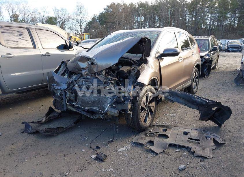 Photo 2 of 2015 Honda Cr-v TOURING (VIN 5J6RM3H92FL021076)