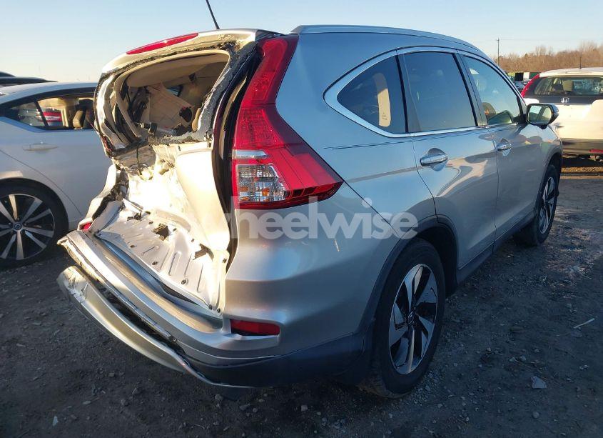 Photo 4 of 2016 Honda Cr-v TOURING (VIN 5J6RM3H92GL010984)