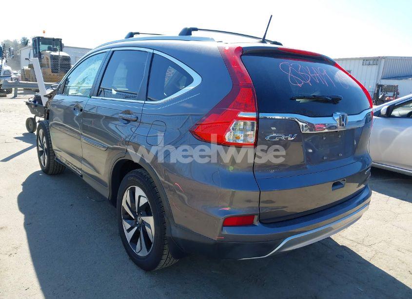 Photo 3 of 2016 Honda Cr-v TOURING (VIN 5J6RM3H92GL017126)