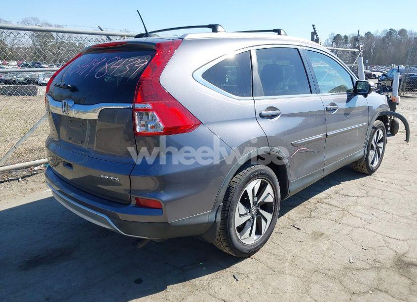 Photo 4 of 2016 Honda Cr-v TOURING (VIN 5J6RM3H92GL017126)