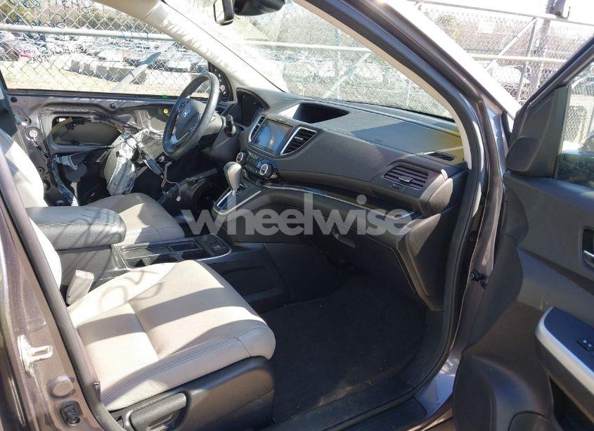 Photo 5 of 2016 Honda Cr-v TOURING (VIN 5J6RM3H92GL017126)