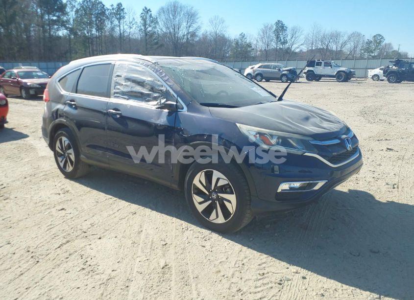 2016 Honda Cr-v TOURING (VIN 5J6RM3H92GL024450) main photo