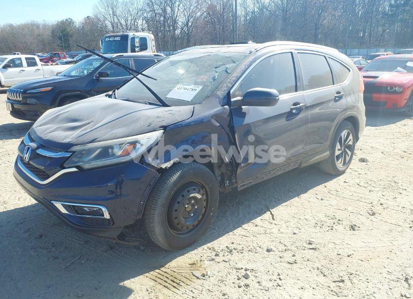 Photo 2 of 2016 Honda Cr-v TOURING (VIN 5J6RM3H92GL024450)