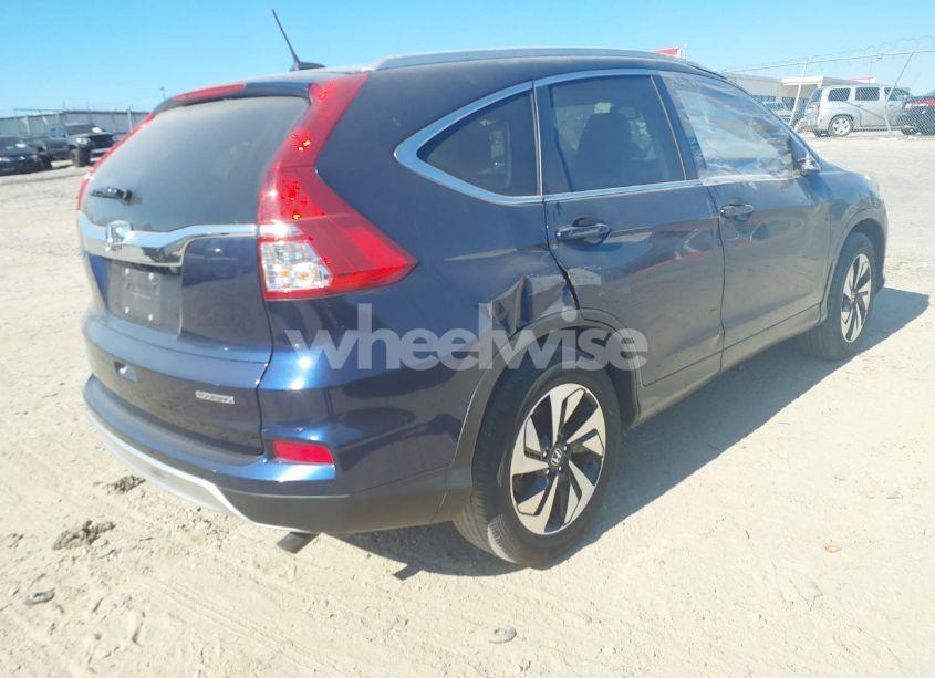 Photo 4 of 2016 Honda Cr-v TOURING (VIN 5J6RM3H92GL024450)