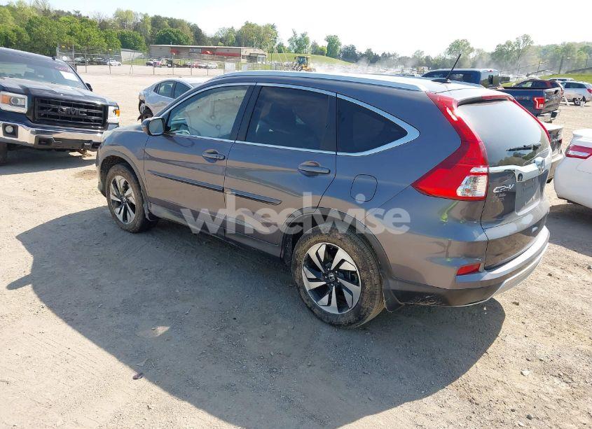 Photo 3 of 2016 Honda Cr-v TOURING (VIN 5J6RM3H94GL012770)
