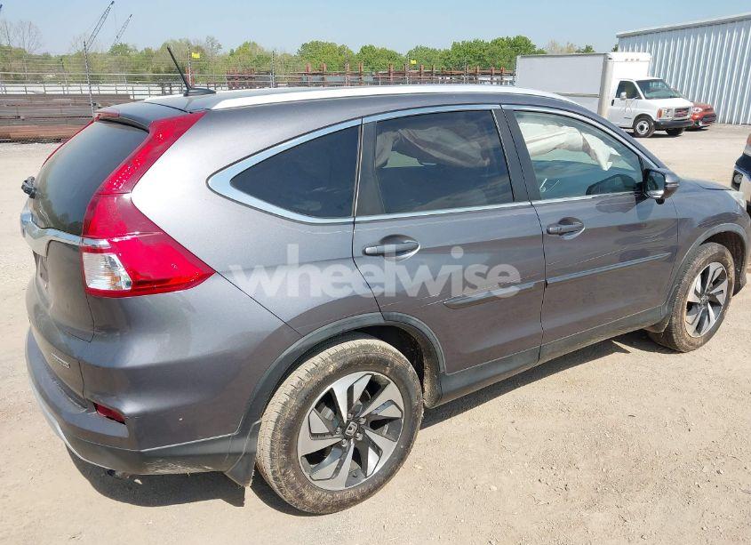 Photo 6 of 2016 Honda Cr-v TOURING (VIN 5J6RM3H94GL012770)