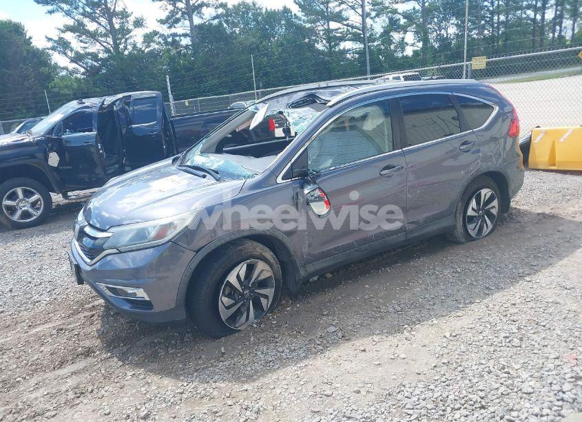 Photo 2 of 2016 Honda Cr-v TOURING (VIN 5J6RM3H95GL020909)