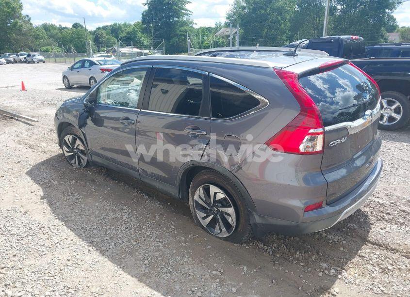 Photo 3 of 2016 Honda Cr-v TOURING (VIN 5J6RM3H95GL020909)