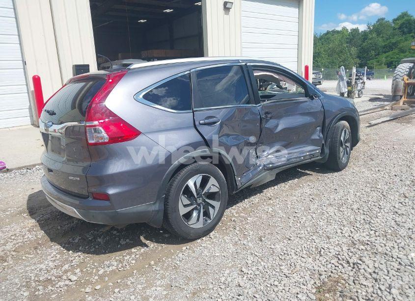 Photo 4 of 2016 Honda Cr-v TOURING (VIN 5J6RM3H95GL020909)