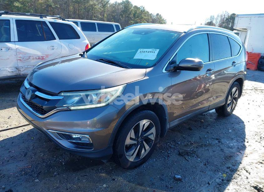 Photo 2 of 2015 Honda Cr-v TOURING (VIN 5J6RM3H96FL019251)