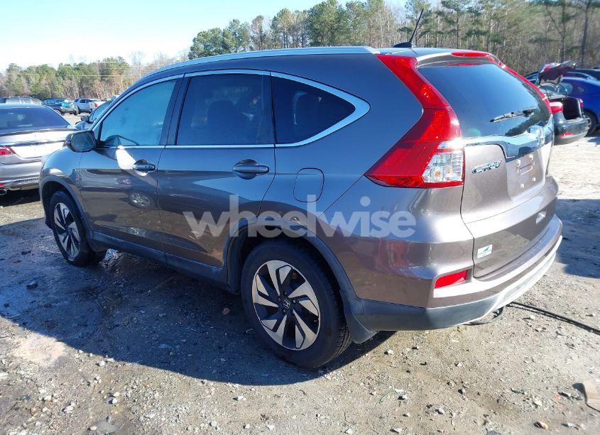 Photo 3 of 2015 Honda Cr-v TOURING (VIN 5J6RM3H96FL019251)