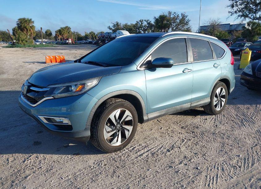 Photo 2 of 2015 Honda Cr-v TOURING (VIN 5J6RM3H96FL022229)