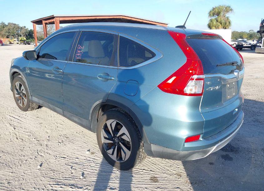 Photo 3 of 2015 Honda Cr-v TOURING (VIN 5J6RM3H96FL022229)