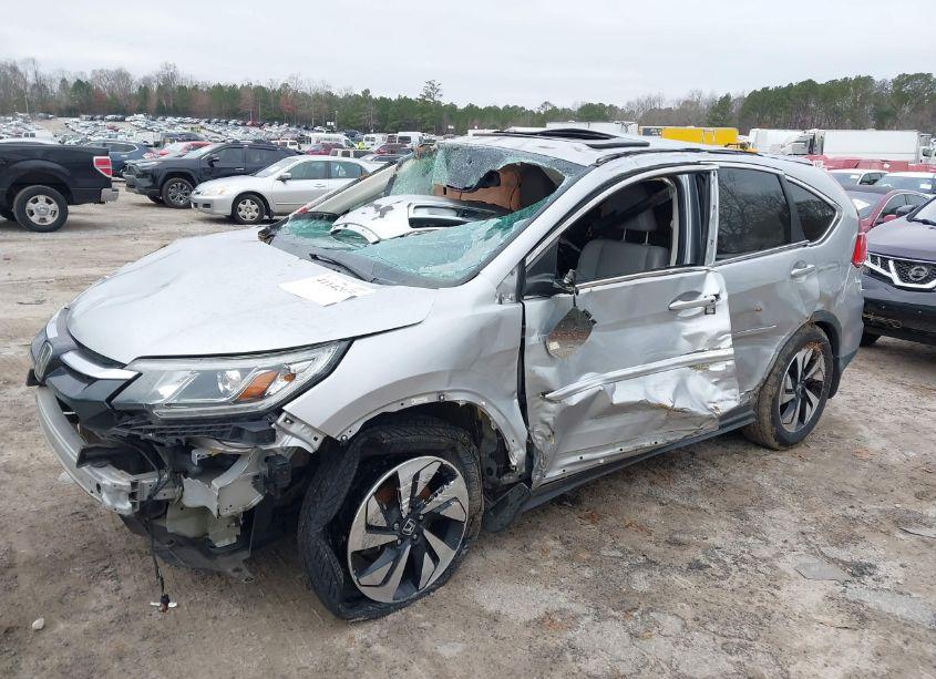 Photo 2 of 2015 Honda Cr-v TOURING (VIN 5J6RM3H96FL025583)