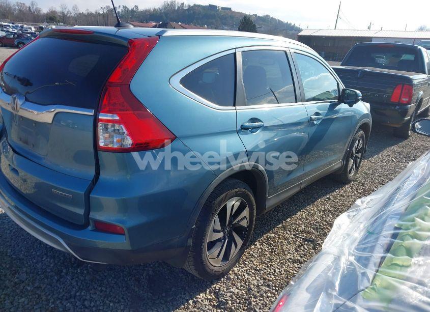 Photo 4 of 2016 Honda Cr-v TOURING (VIN 5J6RM3H96GL010521)