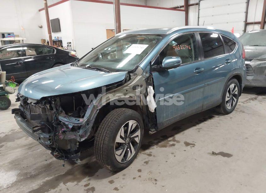 Photo 2 of 2016 Honda Cr-v TOURING (VIN 5J6RM3H97GL018224)