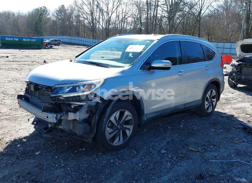 Photo 2 of 2016 Honda Cr-v TOURING (VIN 5J6RM3H98GL011797)
