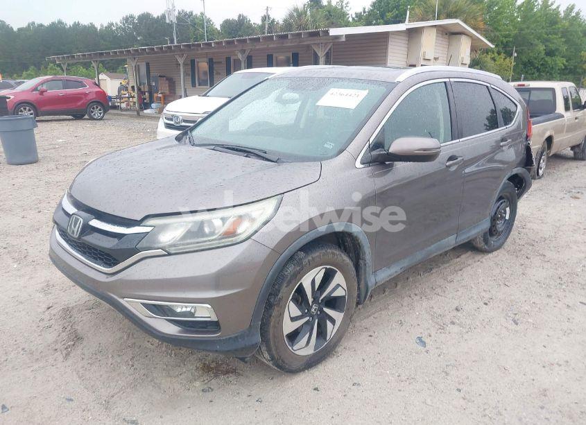 Photo 2 of 2015 Honda Cr-v TOURING (VIN 5J6RM3H99FL002315)