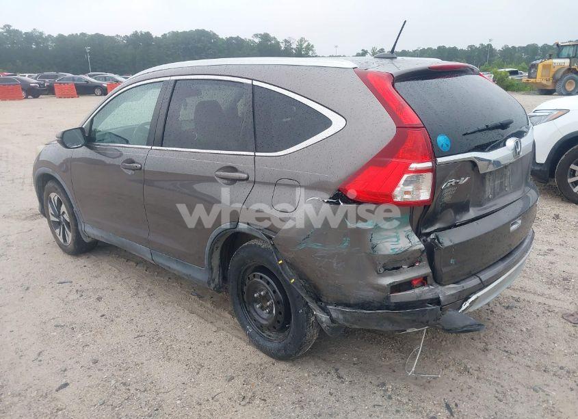 Photo 3 of 2015 Honda Cr-v TOURING (VIN 5J6RM3H99FL002315)