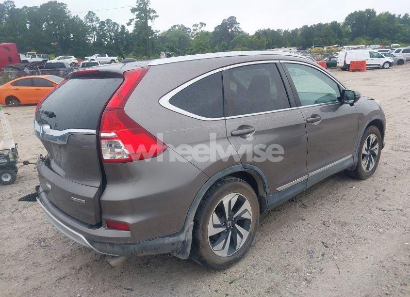 Photo 4 of 2015 Honda Cr-v TOURING (VIN 5J6RM3H99FL002315)