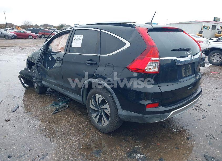 Photo 3 of 2015 Honda Cr-v TOURING (VIN 5J6RM3H99FL021690)